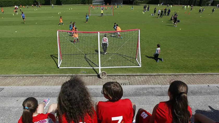 during the Italian Football Federation Grassroots Festival at Coverciano on June 20, 2015 in Florence, Italy.