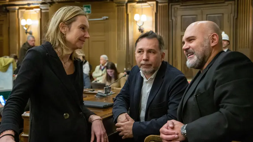 De Gavardo, a sinistra, presidente della Seconda commissione