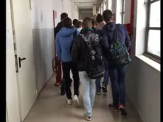 Studenti in una scuola superiore goriziana