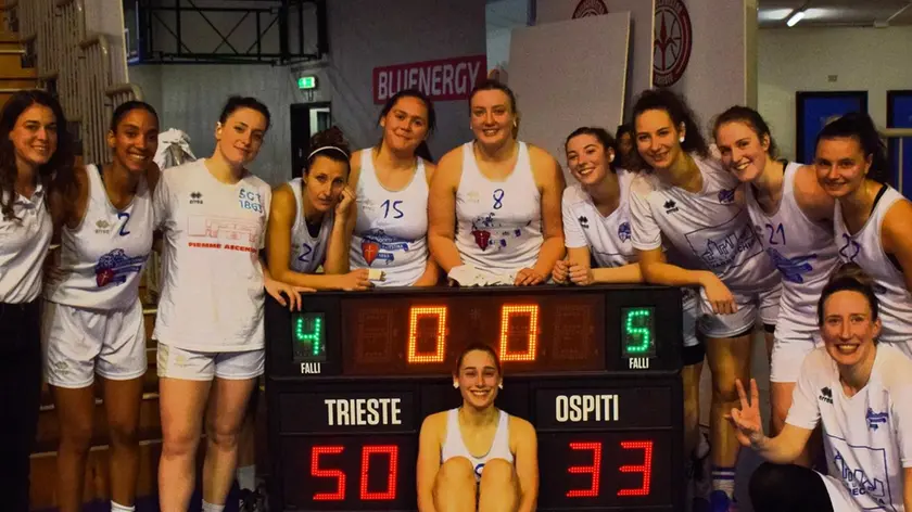 L'Ultima Sgt dopo un derby vinto su Muggia