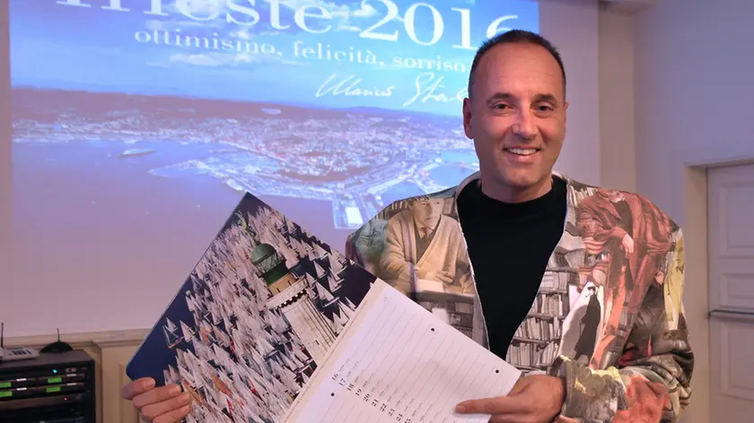 Lasorte Trieste 01/10/15 - Savoia, Marino Sterle Presenta Calendario 2016