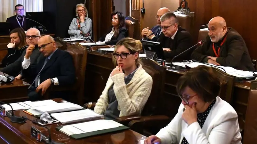 Foto BRUNI 25.03.2019 Consiglio comunale- la giunta