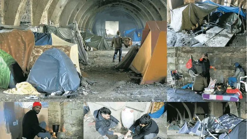 Un’umanità disperata: i profughi che vivono nel Silos di Trieste nel fotoservizio di Andrea Lasorte