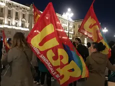 Silvano Trieste 16/10/2017 Presidio sotto il Municipio