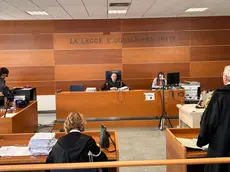 In Aula per il processo per la morte di Penelope Cossaro
