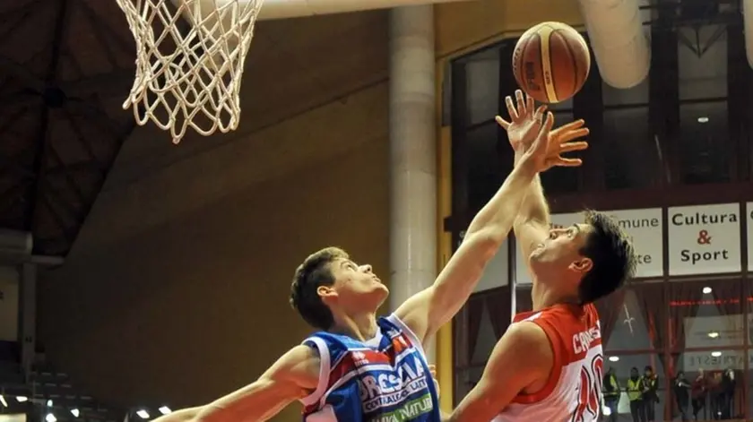 Foto Bruni 29.11.15 Basket Lega 2 Est-Pallacanestro TS-Brescia-canavesi e totè