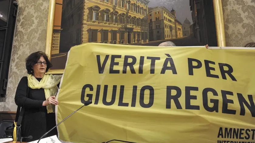 La conferenza stampa tenuta dai genitori di Giulio Regeni il 29 marzo al Senato