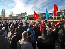 Lasorte Trieste 25/11/15 - Duino, Cartiera Burgo, Presidio Lavoratori