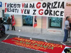 Bumbaca Gorizia 31.10.2015 Manifestazione antagonisti su migranti Fotografia di Pierluigi Bumbaca