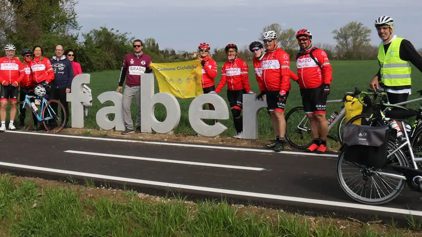 Bonaventura Monfalcone-06.04.2019 Ciclolonga Grado-Graz-Turriaco-foto di Katia Bonaventura
