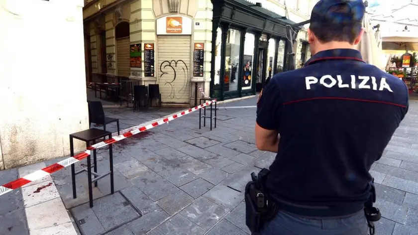 Foto Bruni Trieste 27.05.17 Via Malcanton-aggressione nella notte