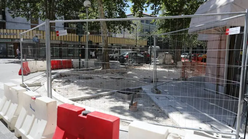 Bumbaca Gorizia 01.07.2019 Corso Italia, lavori prima parte © Fotografia di Pierluigi Bumbaca