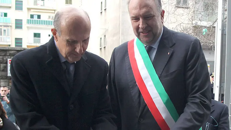 Lasorte Trieste 20/02/16 - Via Mascagni, Inaugurazione Centro Polizia, Caserma, Luigi Vitulli, con Capo Polizia Pansa