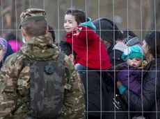 Migranti alla frontiera tra Slovenia e Austria