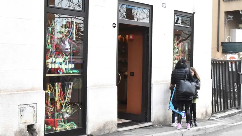 Foto Bruni Trieste 05.03.2019 Servola: spaccata e furto da Pane quotidiano