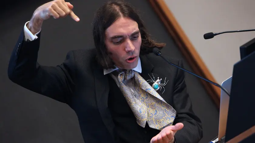 Lasorte Trieste 09/10/14 - Centro di Fisica, ICTP, Conferenza Cédric Villani