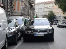 Foto Bruni Trieste 26.07.2017 parcheggi selvaggi