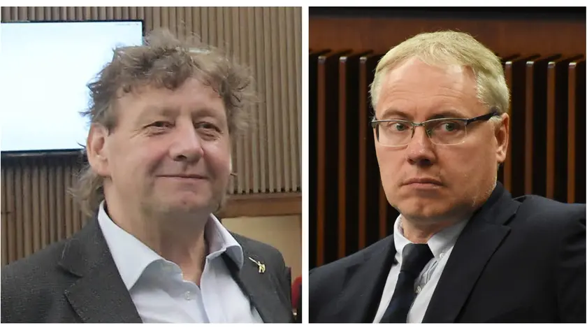 Da sinistra Danilo Slokar e Mauro Bordin