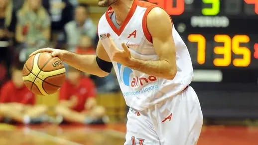 Foto BRUNI 04.10.15 Basket Lega2 Est-ALMA Trieste-Mantova-prandin