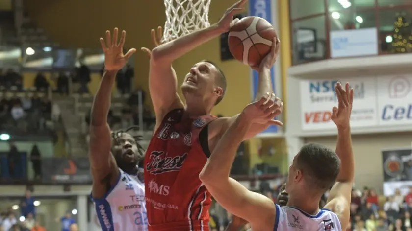Una fase della partita Foto Francesco Bruni