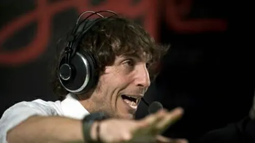 Il presentatore di Radio 24 Giuseppe Cruciani