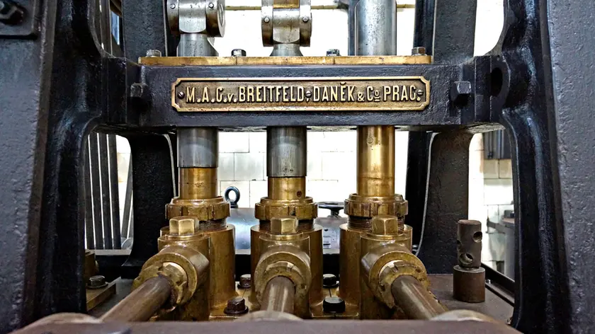 Un'immagine della centrale idrodinamica