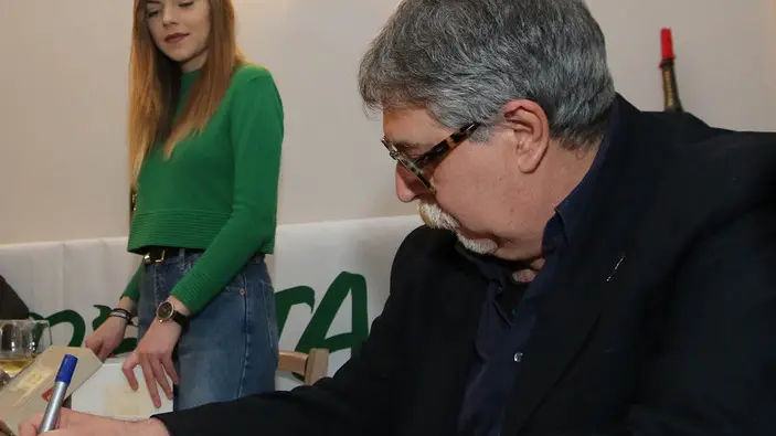 Bonaventura Monfalcone-21.02.2019 Presentazione Serpentade-Caffè commercio-Monfalcone-foto di Katia Bonaventura