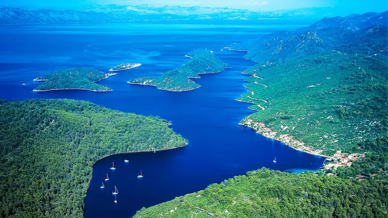 Il parco nazionale di Meleda, in Dalmazia