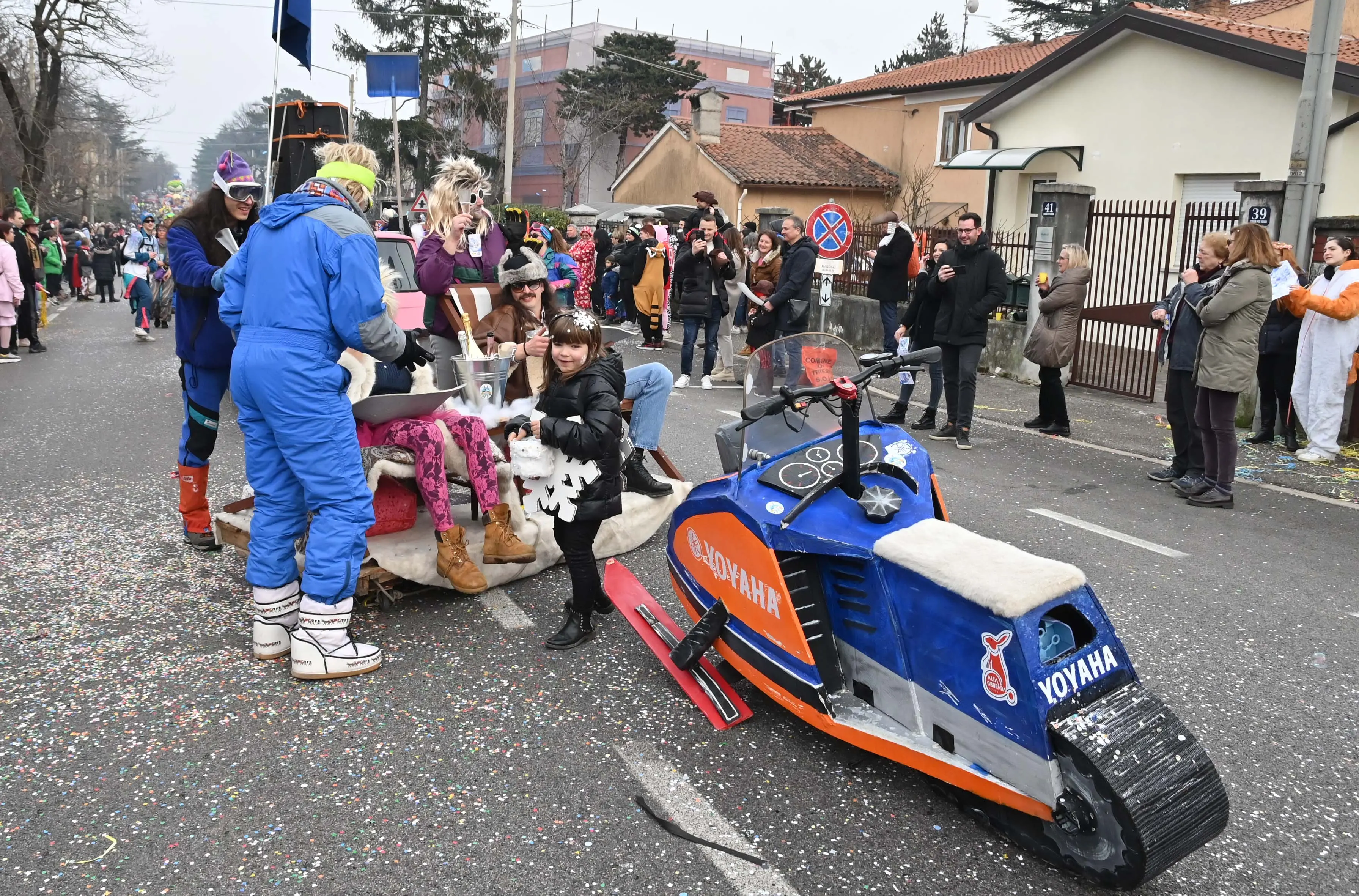 Foto Bruni Trieste 18.02.23 Opicina-Carnevale Carsico