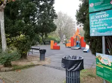 L'area verde di piazzale Rosmini