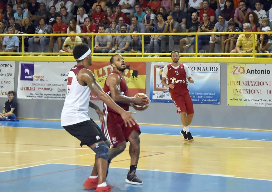 Lignano 1 Settembre 2018. Basket Alma Ts. Foto Petrussi