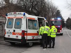 Lasorte Trieste 29/01/14 - Opicina, Via di Basovizza, Incendio