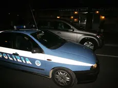 Una volante della polizia in una foto di archivio