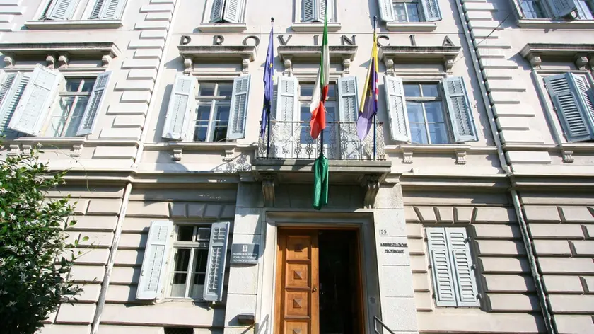 Il palazzo della Provincia di Gorizia