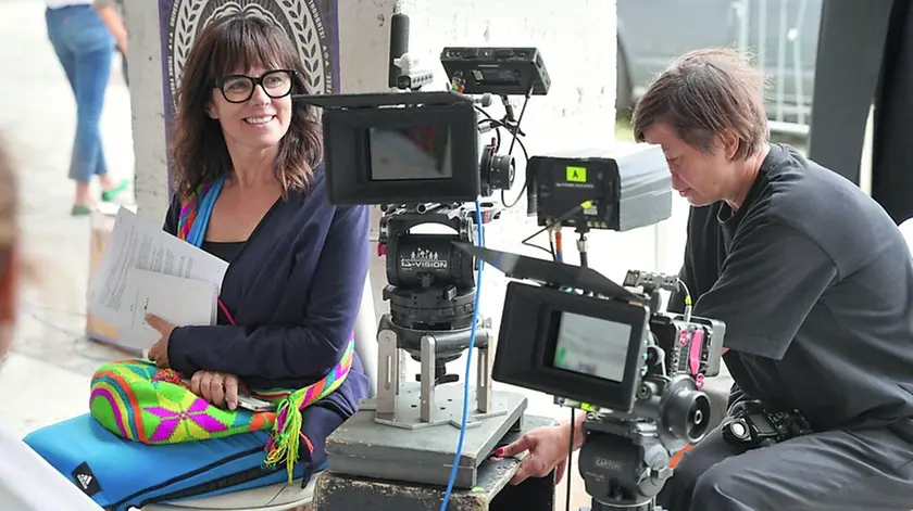 Un Mare fuori: la sceneggiatrice Cristiana Farina sul set della serie televisiva