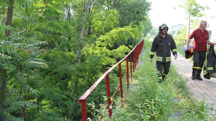 Il luogo della tragedia