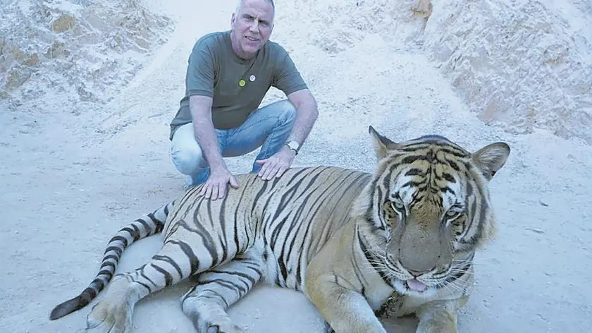 Un'immagine del settantenne Massimo Stanta tratta dal suo profilo Facebook