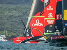 19/12/20 - Auckland (NZL) 36th America’s Cup presented by Prada Race Day 3 Luna Rossa Prada Pirelli Team, Emirates Team New Zealand