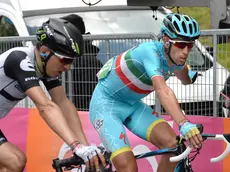 Vincenzo Nibali, terzo al traguardo e terzo in classifica generale