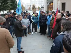 Lasorte Trieste 07/12/17 - Piazza Unità, Regione, Lavoratori Cartiera Burgo Duino