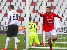 Lasorte Trieste 26/01/20 - Serie C, Triestina - Cesena, Gol Gomez 2 - 0 ed Esultanza