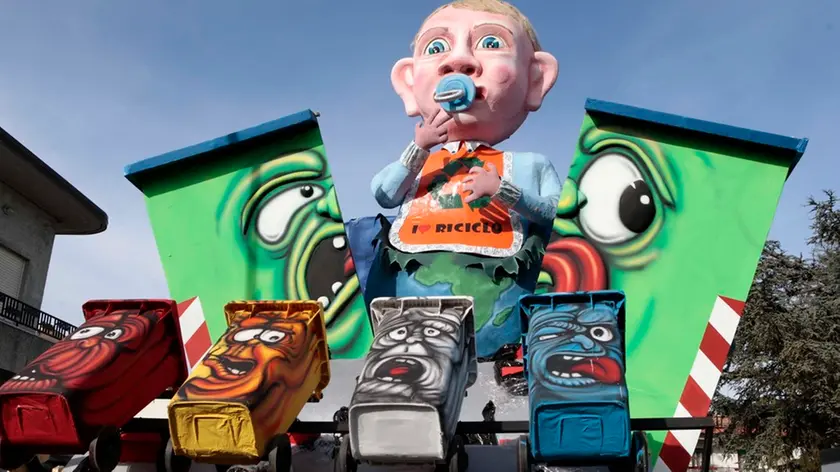 Silvano Trieste 26/02/2017 64° Carnevale Muggesano, Mandrioi, Un mondo de Scovaze