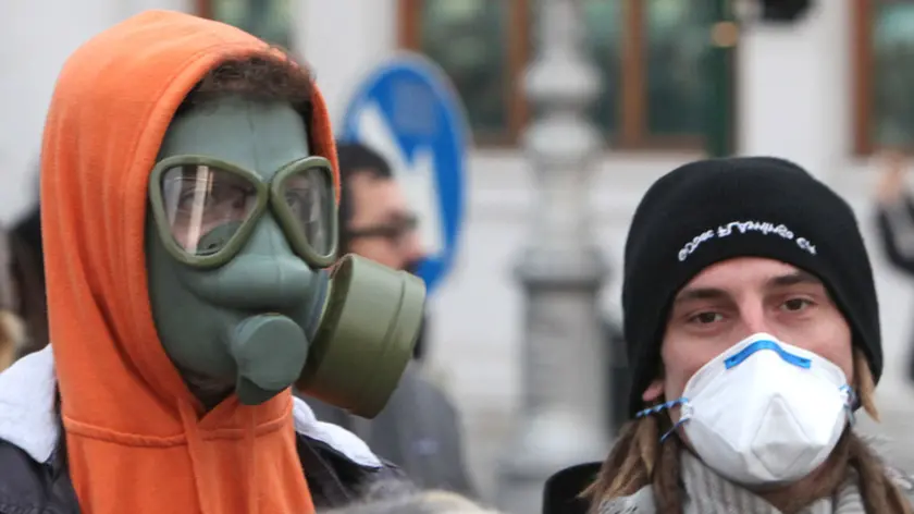Lasorte Trieste 31/01/16 - Manifestazione per la Salute contro la Ferriera