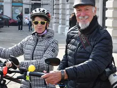 Liliana Resinovich, la donna scomparsa, con il marito Sebastiano Visintin.