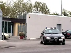 L'ingresso del Centro di identificazione ed espulsione di Gradisca d'Isonzo (Gorizia)..ANSA/ALBERTO LANCIA/