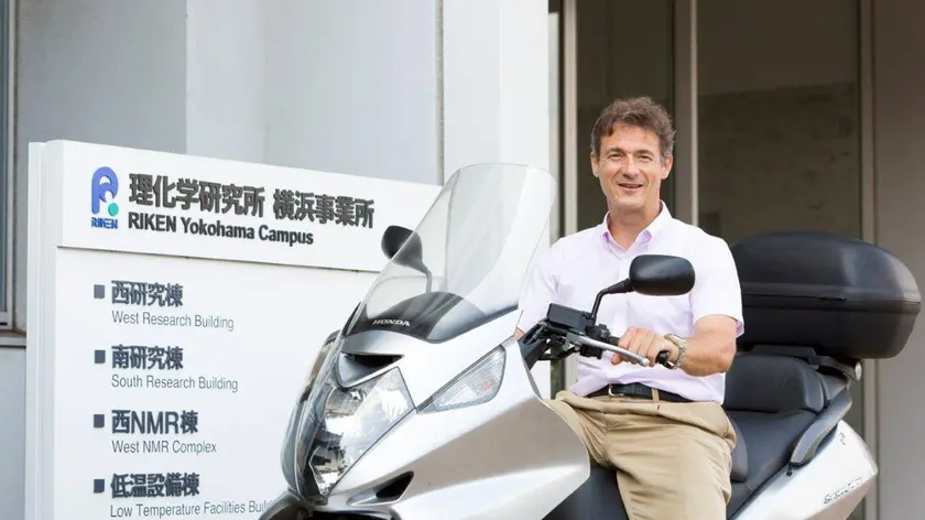 Il triestino Piero Carninci in Giappone