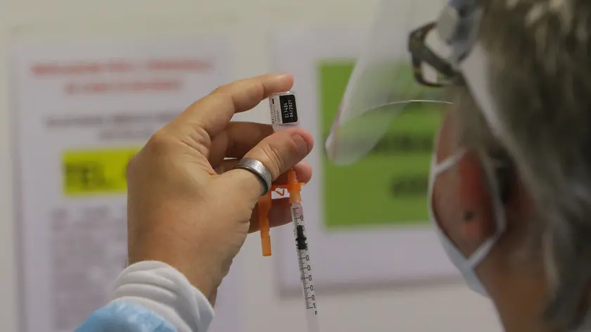 Lasorte Trieste 30/12/20 - Ospedale di Cattinara, Vaccini COVID