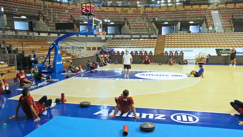 Lasorte Trieste 16/08/20 - Allianz Dome, Allenamento Allianz Pallacanestro Trieste,