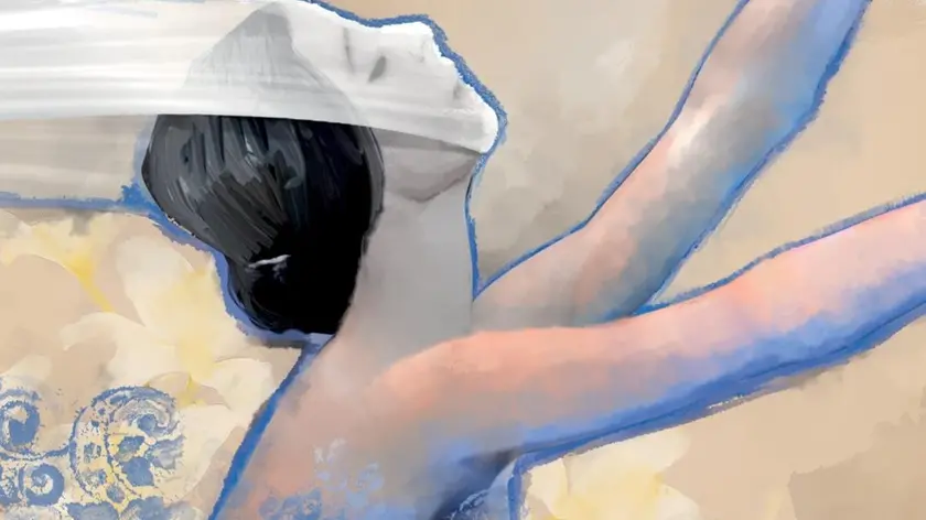 Un particolare del manifesto di “Giselle”, penultimo titolo in cartellone al Verdi, prodotto da Sng Opera in Balet di Lubiana