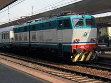 Un treno fermo alla stazione di Trieste in una foto di archivio